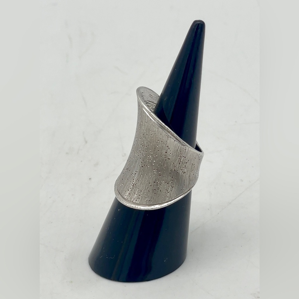 JCM Jacmel Mauritius Italy 925 Sterling Silver Long Wide Band Ring | JCM ring